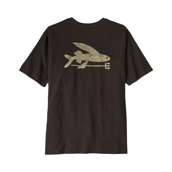 Patagonia - T-shirts - M's Flying Fish Responsibili-Tee marron