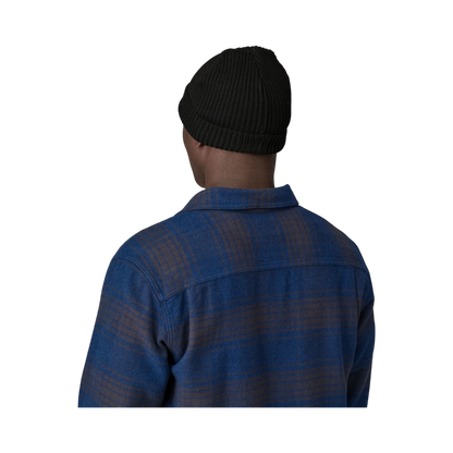 Patagonia - Bonnets - Fisherman Rolled Beanie black Patagonia Purpose Trust