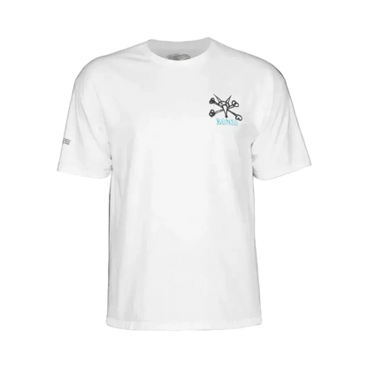 Powell Peralta - T-shirts - Rat bones White V7 Distribution