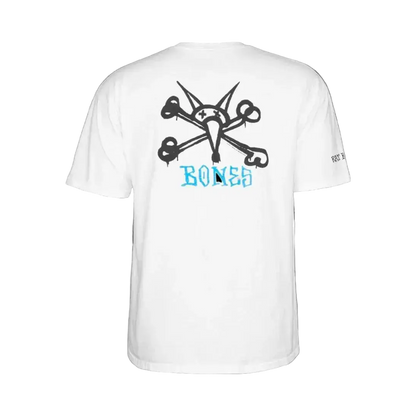 Powell Peralta - T-shirts - Rat bones White V7 Distribution