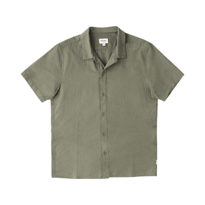 LINEN SS TSHIRT GREEN TAH5 - photo 1