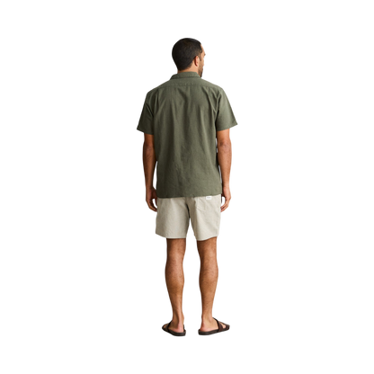LINEN SS TSHIRT GREEN TAH5 - photo 2
