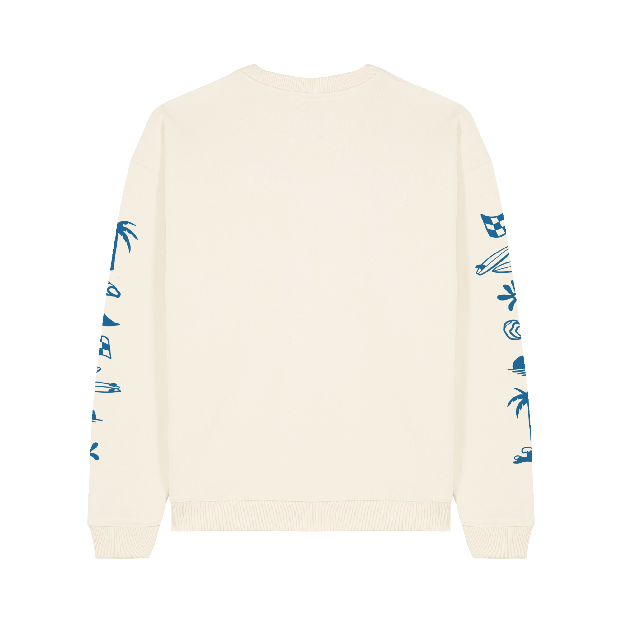 Shapers Club - T-shirt manches-longues - Crewneck beige