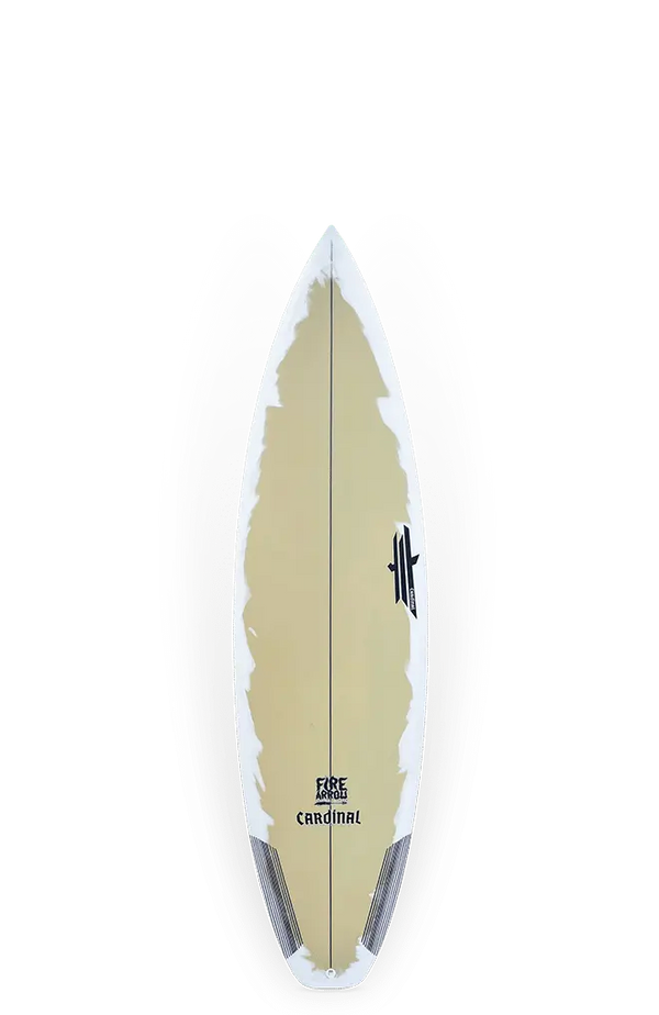 Cardinal surfboards - Fire arrow - 6'1" x 19 3/4" x 2 5/8" - 33.0