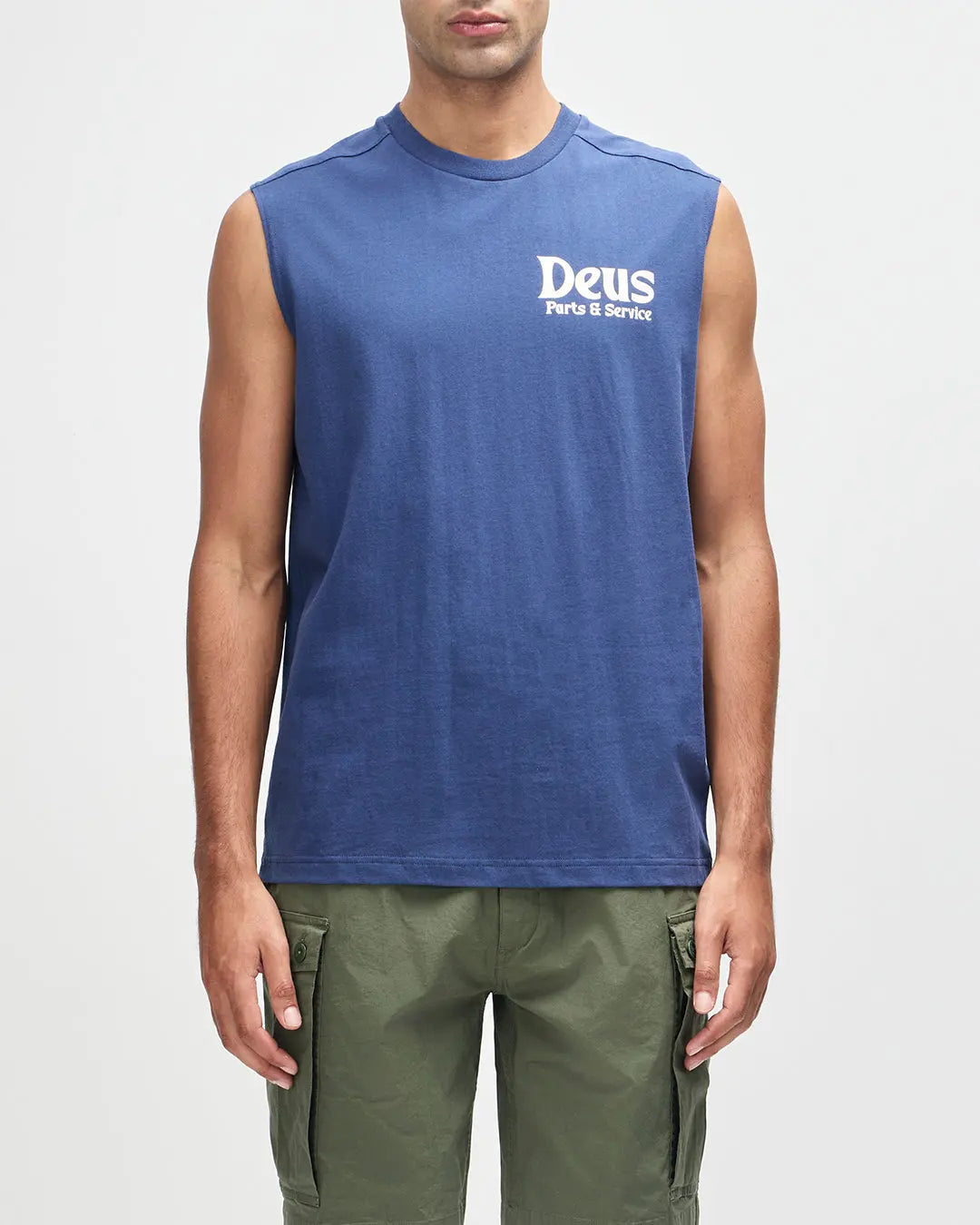 Deus Ex Machina - T-shirts - Knucklebones muscle bleu