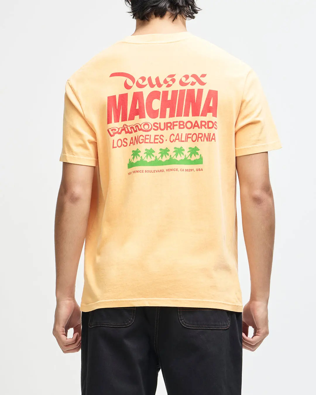 Deus ex machina - T-shirts - Primo tee jaune