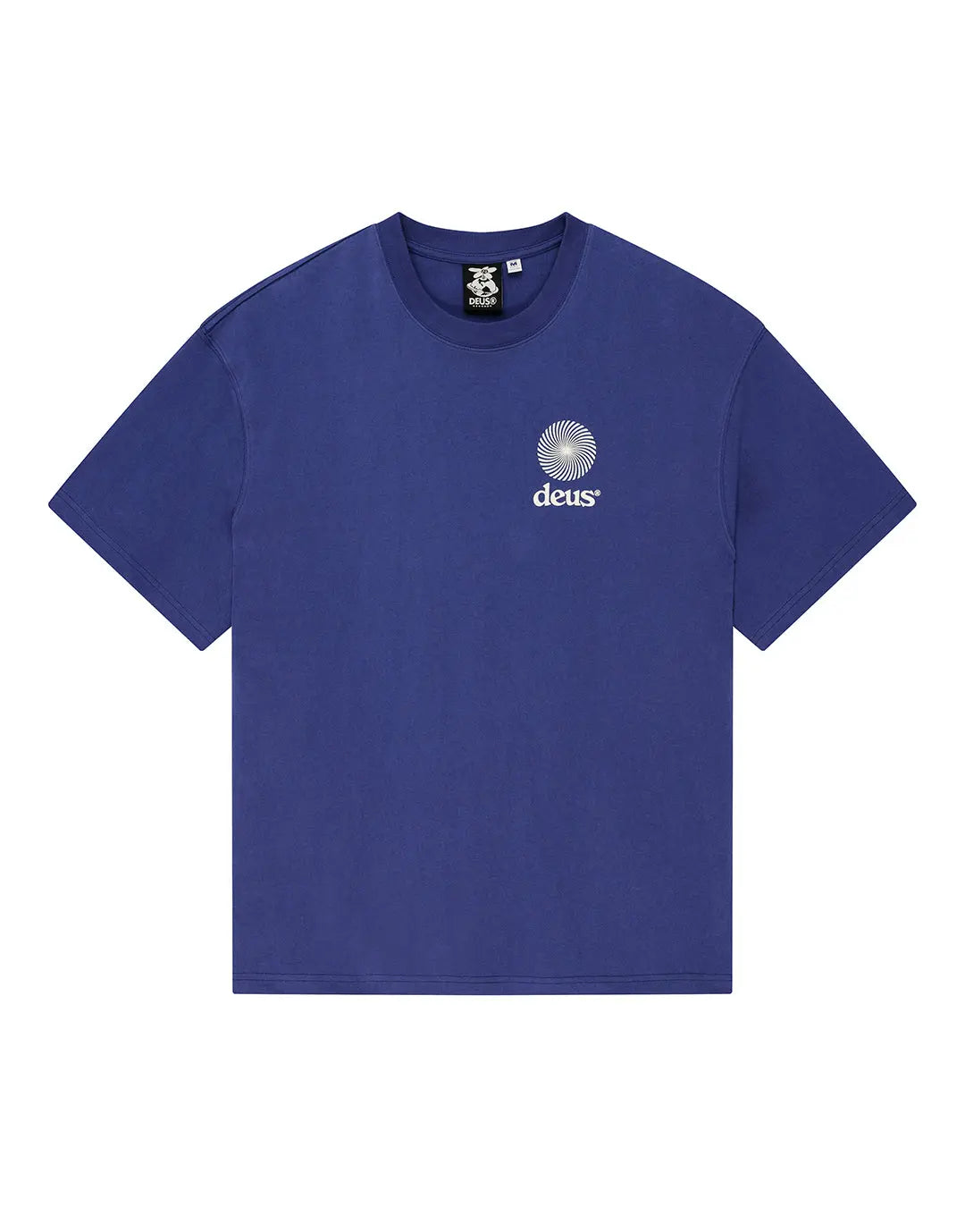 Deus ex machina - T-shirts - Strata OS tee bleu