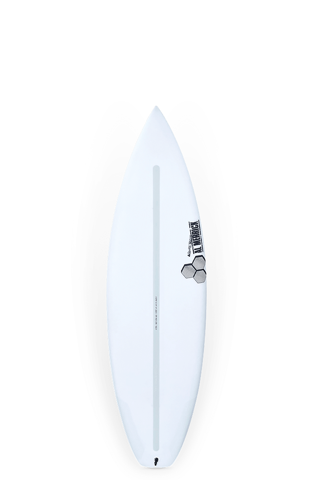 Shapers-Club- Une planche de surf blanche Dumpster Diver 2, mesurant 6'2" x 20 3/4" x 2 7/8", volume de 39,6 L, présente un design élégant et allongé avec une seule fente pour aileron et un logo sur le côté droit. Fabriqué à partir de matériaux EPS + Spine-tek, il se dresse verticalement sur un fond uni. -surfshop-surfboard