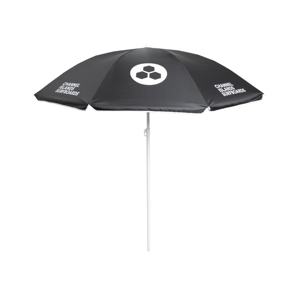 CI Circle Hex Beach Umbrella Black