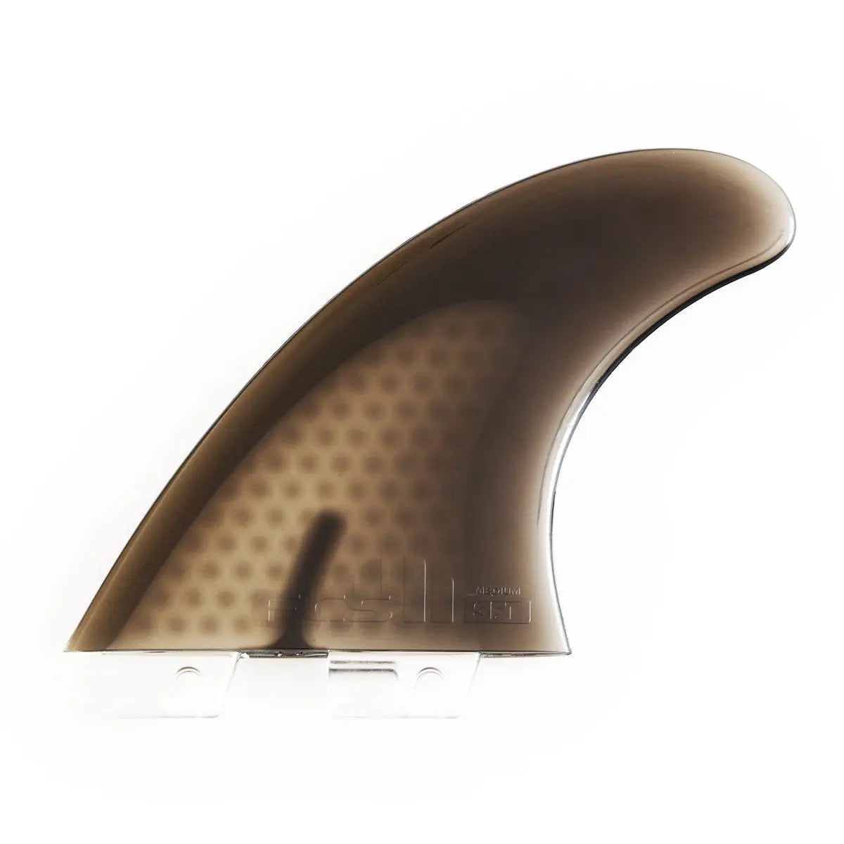 FCS II - Ailerons Tri - FSFT tri retail Soft Flex noir