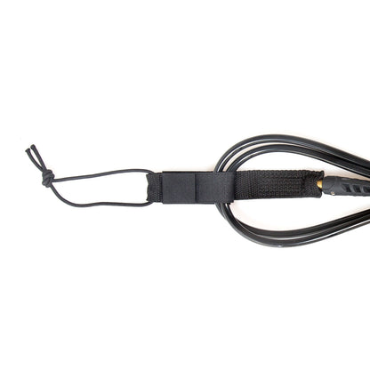 FCS Classic Regular Leash 7ft Noir - rail saver