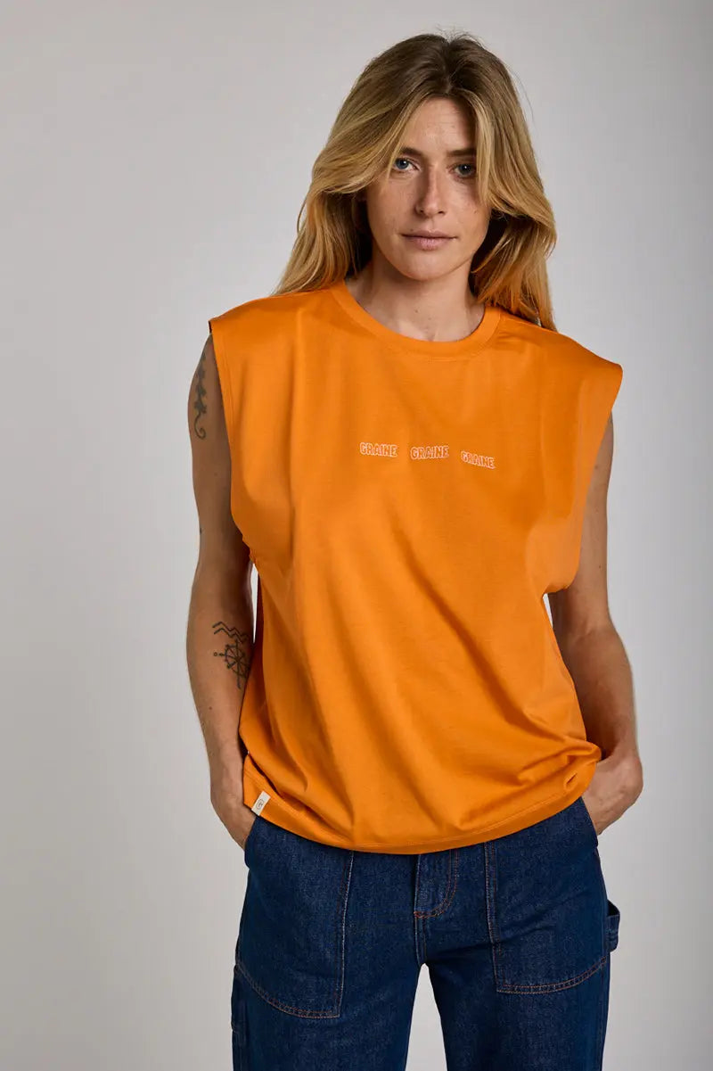 GRAINE-FW25-ALTERNANCE TOP Vert L