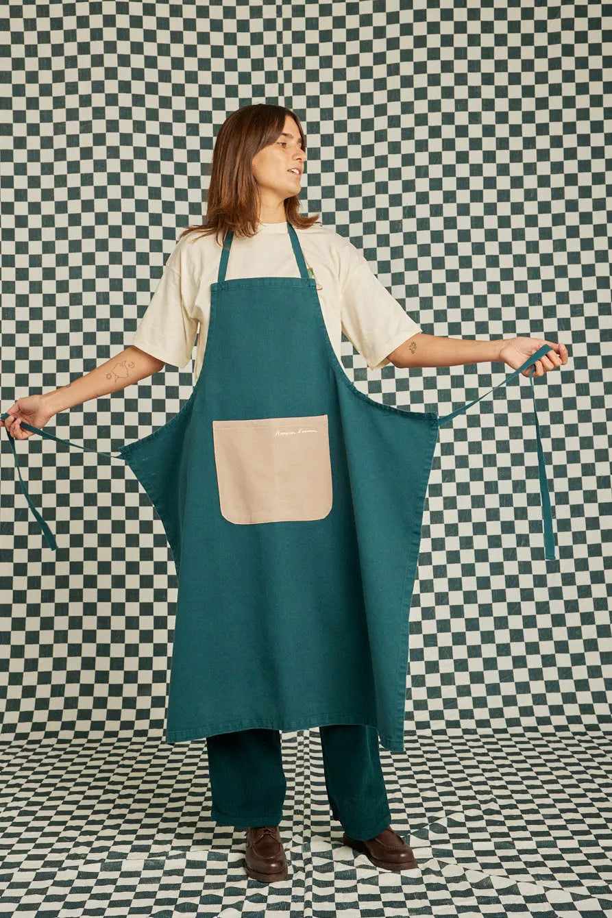 GRAINE TABLIER SEMIS FALL WINTER 2024 Bleu TAF7