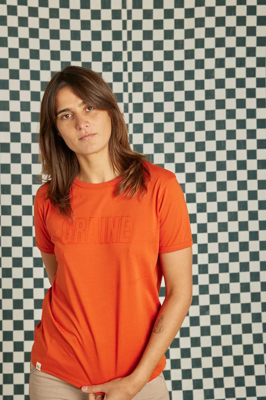 GRAINE TEE JARDINIER FALL WINTER 2024 M Orange
