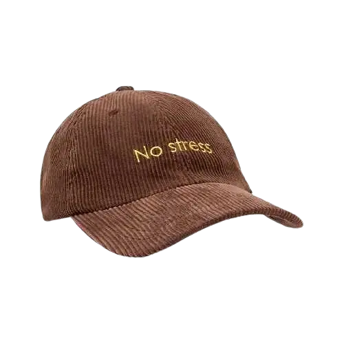 Casquette JAM No Stress marron