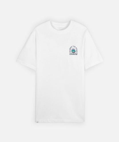 Oxbow Stoked blanc – vue à plat