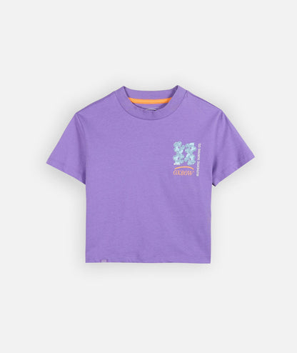 Oxbow Pixelate violet – vue à plat