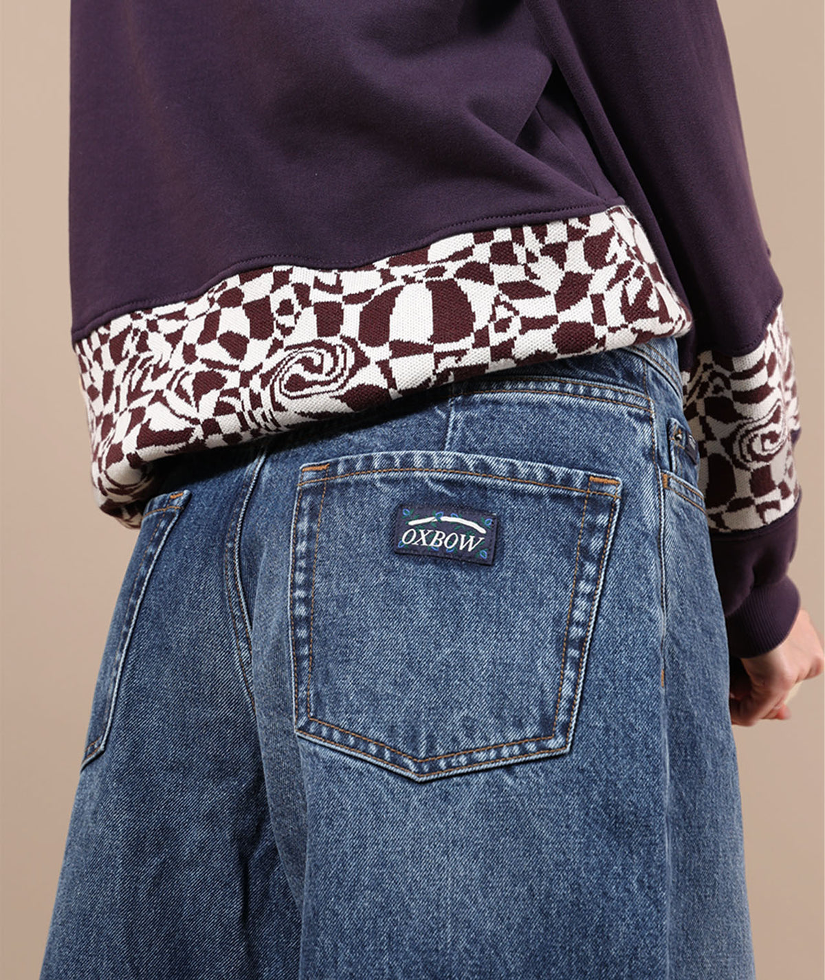 Oxbow Denim bleu – vue 6