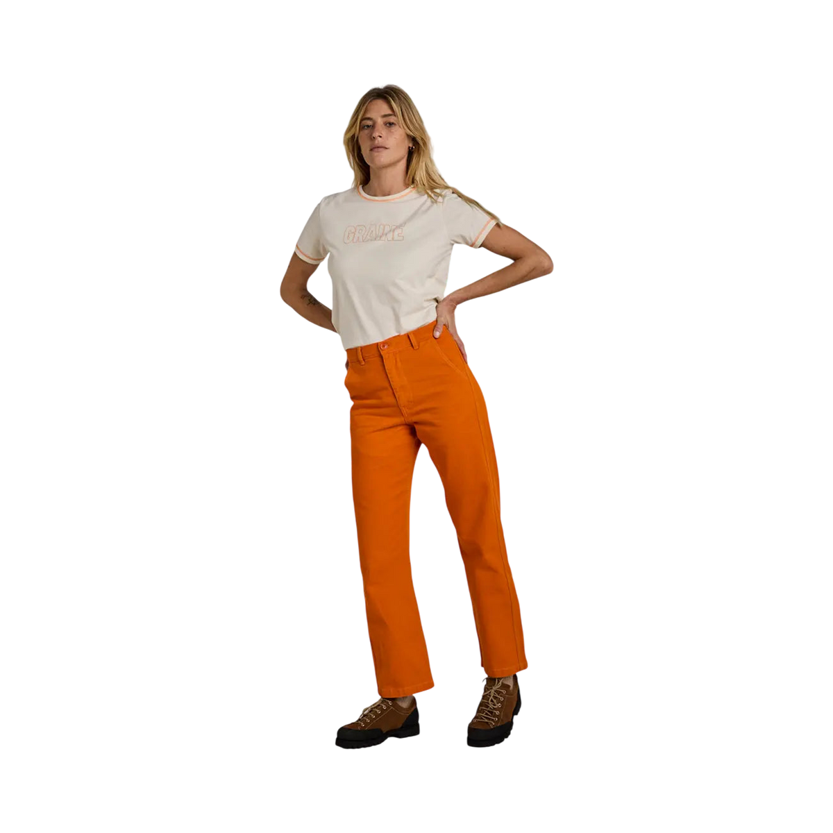 GRAINE-FW25-PIGMENT-PANT Beige S
