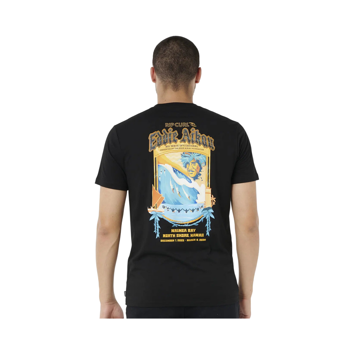 RIP CURL - TEE SHIRT - EWG - BLACK L - photo 1
