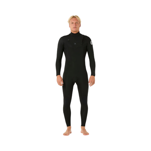 RIPCURL DAWN PATROL FRONT ZIP E5 4.3mm NOIR S