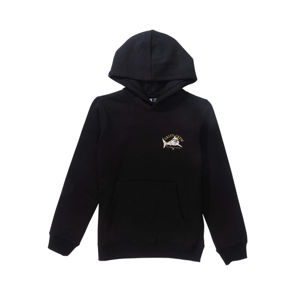 SALTY CREW - HOODED SWEAT - LURKING BLACK