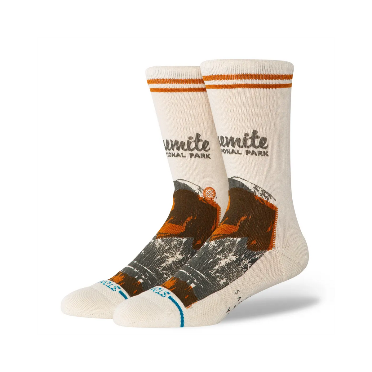Stance - Chaussettes - Yosemite NP crew beige