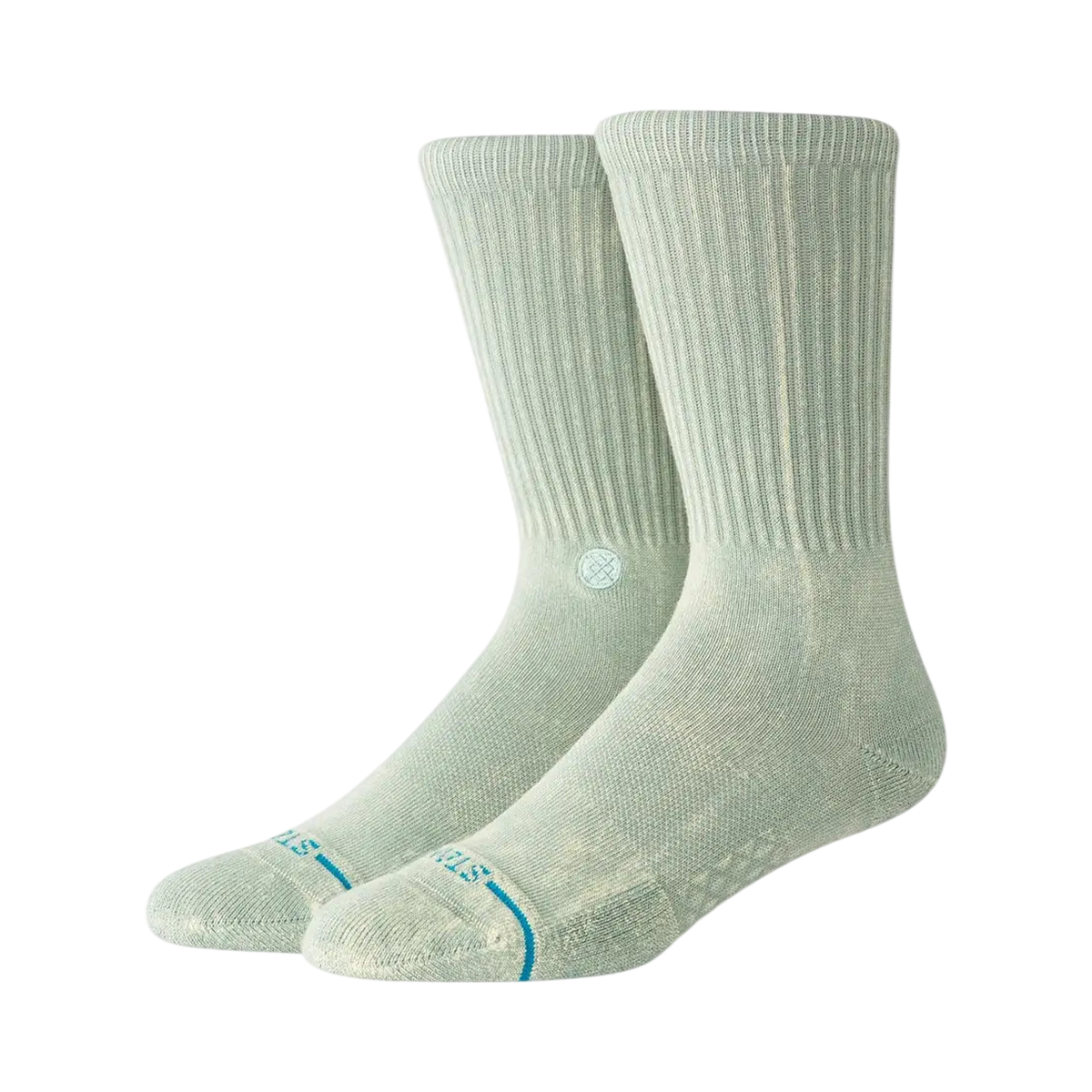 Stance - Chaussettes - Icon dyed crew vert - photo 1
