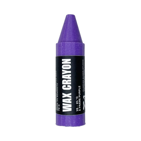 Wax Crayon Frame Purple