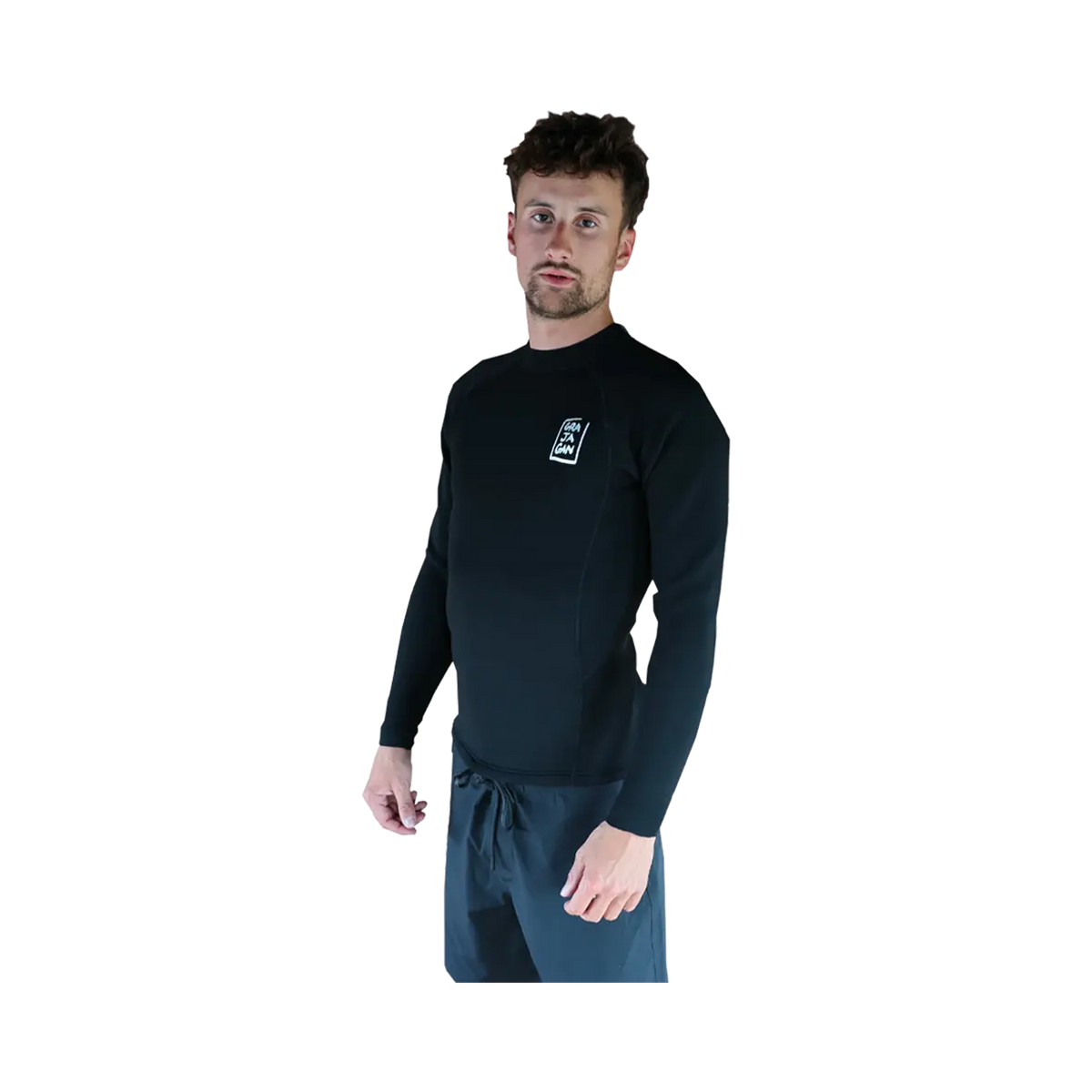 Grajagan - Vestes & tops Homme - Haut néoprène 1,5MM noir Surf Lounge
