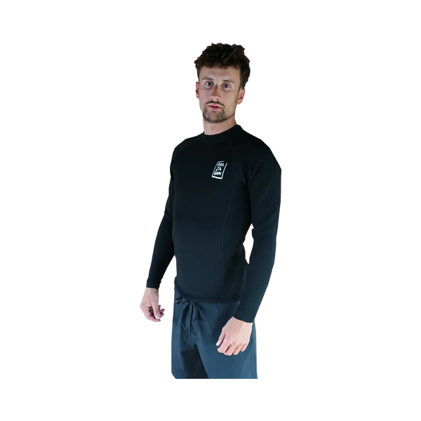 Grajagan - Vestes & tops Homme - Haut néoprène 1,5MM noir