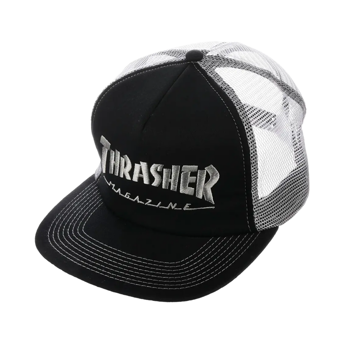Thrasher - Casquettes - Mag Logo Mesh Emb noir gris V7 distribution