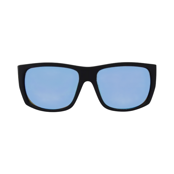 I-SEA - Sunglasses - Sport Frame MIS01CAP Black Blue Mirror Polarized