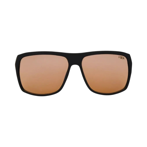 I-SEA - Lunettes de soleil - Sport Frame MIS01NIC Black Blue Mirror Polarized