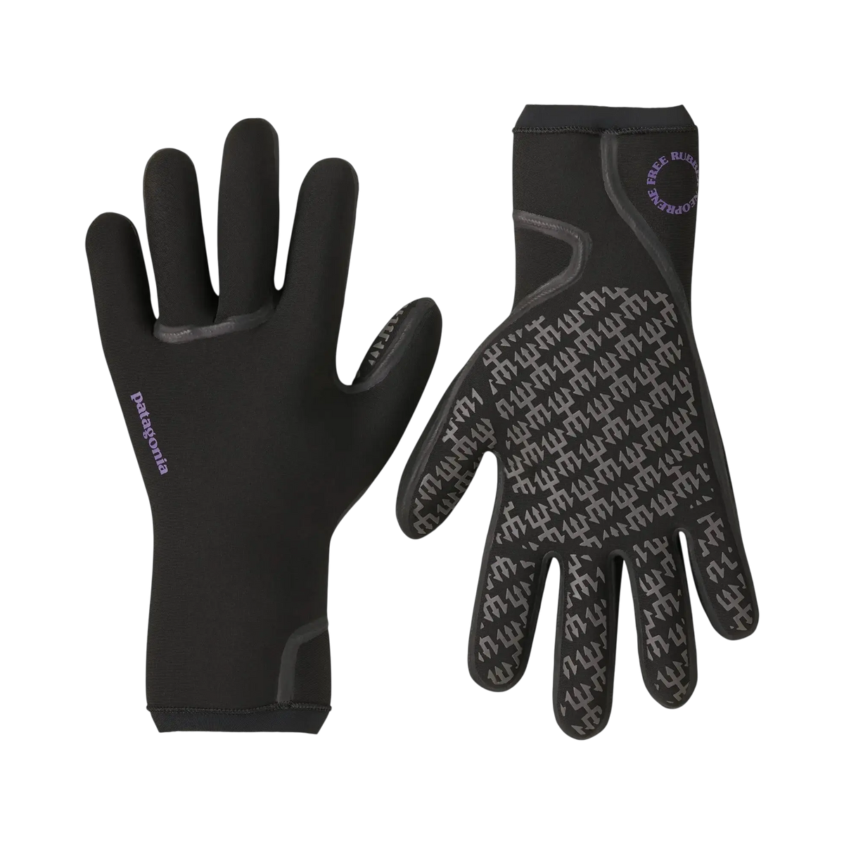 Gants de surf Patagonia Regulator 3 mm noirs - Surfshop Shapers Club House
