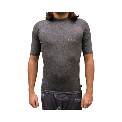 FCS - Accessoires - Essentiel ss rash vest heather Gris - photo 2