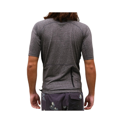 FCS - Accessoires - Essentiel ss rash vest heather Gris - photo 3