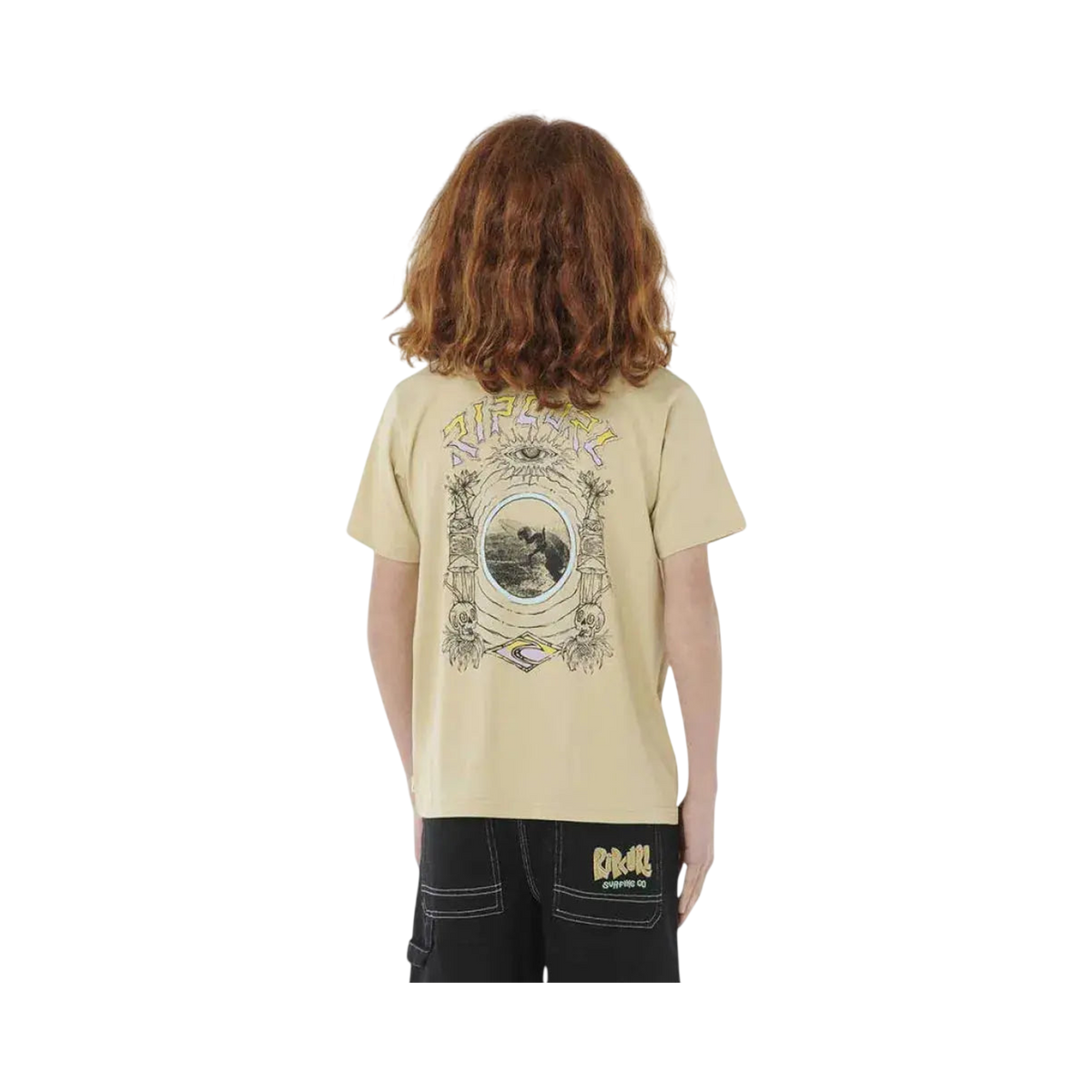 Ripcurl - Vêtements - Rip curl - Tropic daze art tee Beige - photo 2