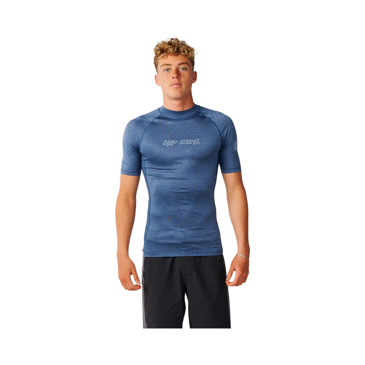 DAWN PATROL UPF S/S S BLEU BLUE MARLE - photo 1