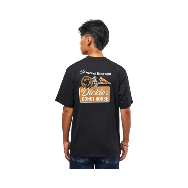 Dickies - DONUT HOUSE TEE SS BLACK