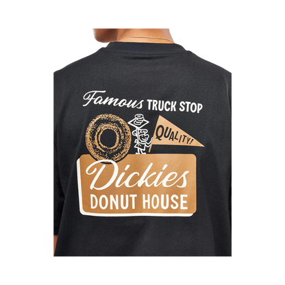 Dickies - DONUT HOUSE TEE SS BLACK L / UE 43 - 44 / US 33 - 34 - photo 3