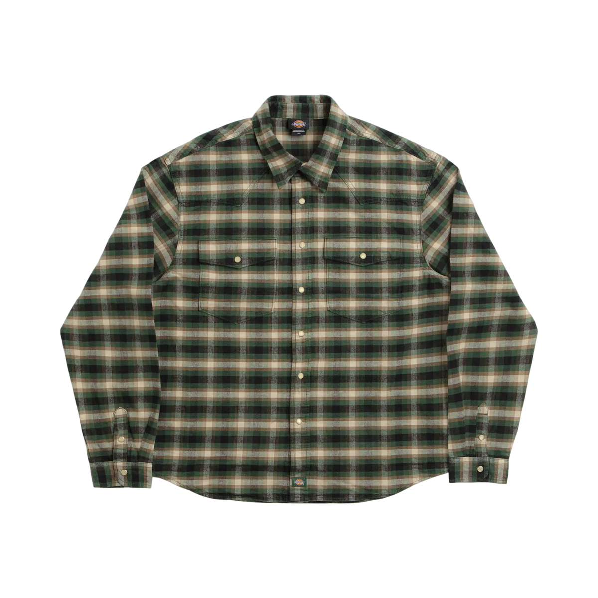 Dickies - JOHNSONVILLE SHIRT LS PINE NEEDLE L / UE 43 - 44 / US 33 - 34 - photo 1