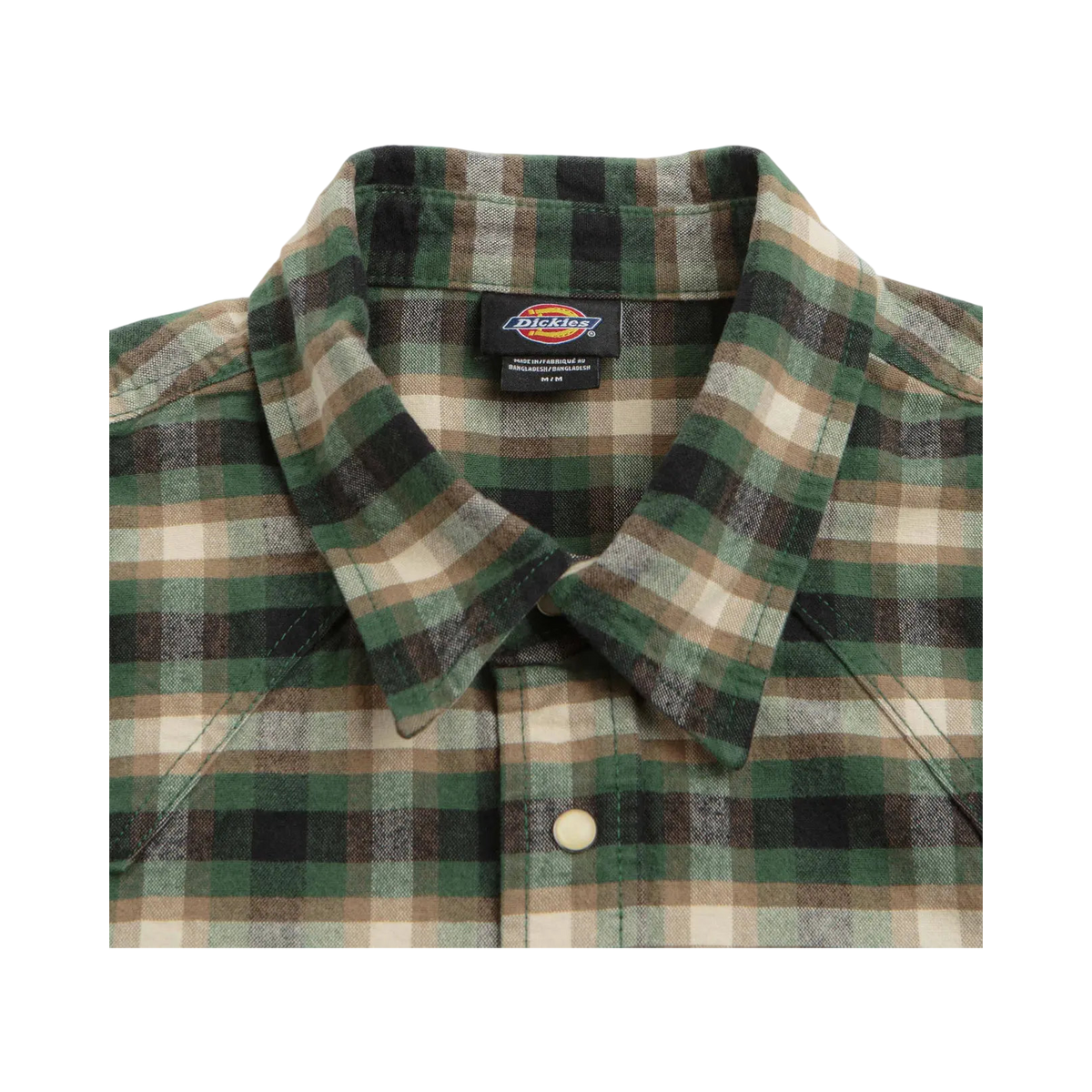Dickies - JOHNSONVILLE SHIRT LS PINE NEEDLE L / UE 43 - 44 / US 33 - 34 - photo 2