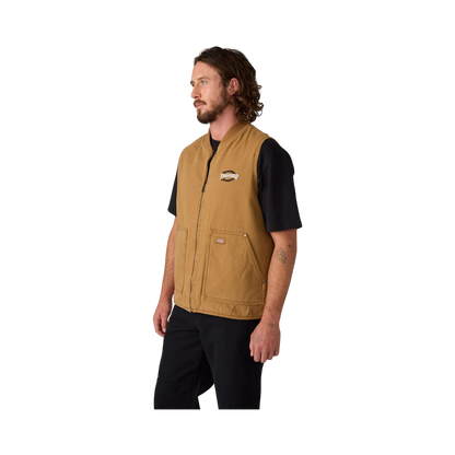 Dickies - THRASHER X DICKIES VEST BROWN DUCK M / UE 42  / US 32 - photo 3
