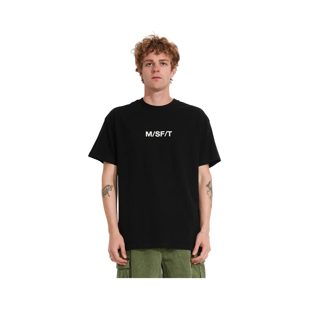 M/SF/T SUPERCORPORATE 2.0 TS TAH3 NOIR WASHED BLACK - photo 1