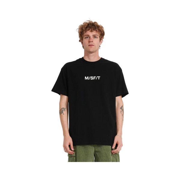 M/SF/T SUPERCORPORATE 2.0 TS TAH5 NOIR WASHED BLACK