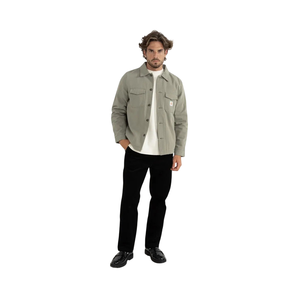 Rhythm -  SHERPA LINED WORK SHIRT L / UE 43 - 44 / US 33 - 34 - photo 3