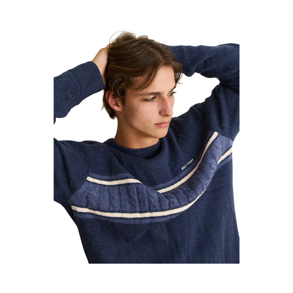 Rhythm - PABLO MOHAIR STRIPE KNIT M / EU 42 / US 32 - photo 3