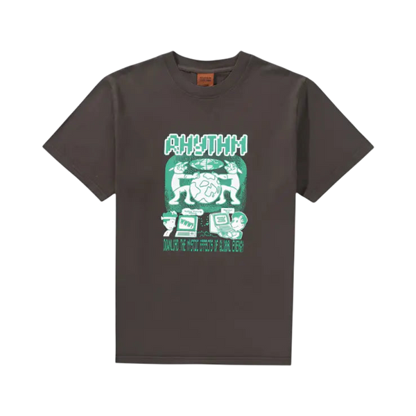 RHYTHM TEE SS MYSTIC EFFECT Noir
