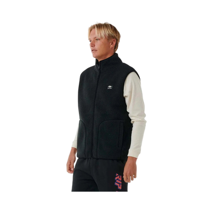 RIP CURL QUEST POLAR VEST FALL WINTER 2024 BLACK M / EU 42 / US 32 - photo 2